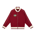 Color Block Raglan Sleeve Zip Track Jacket