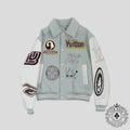 Louis Vuitton Studios Varsity Jacket in Blue