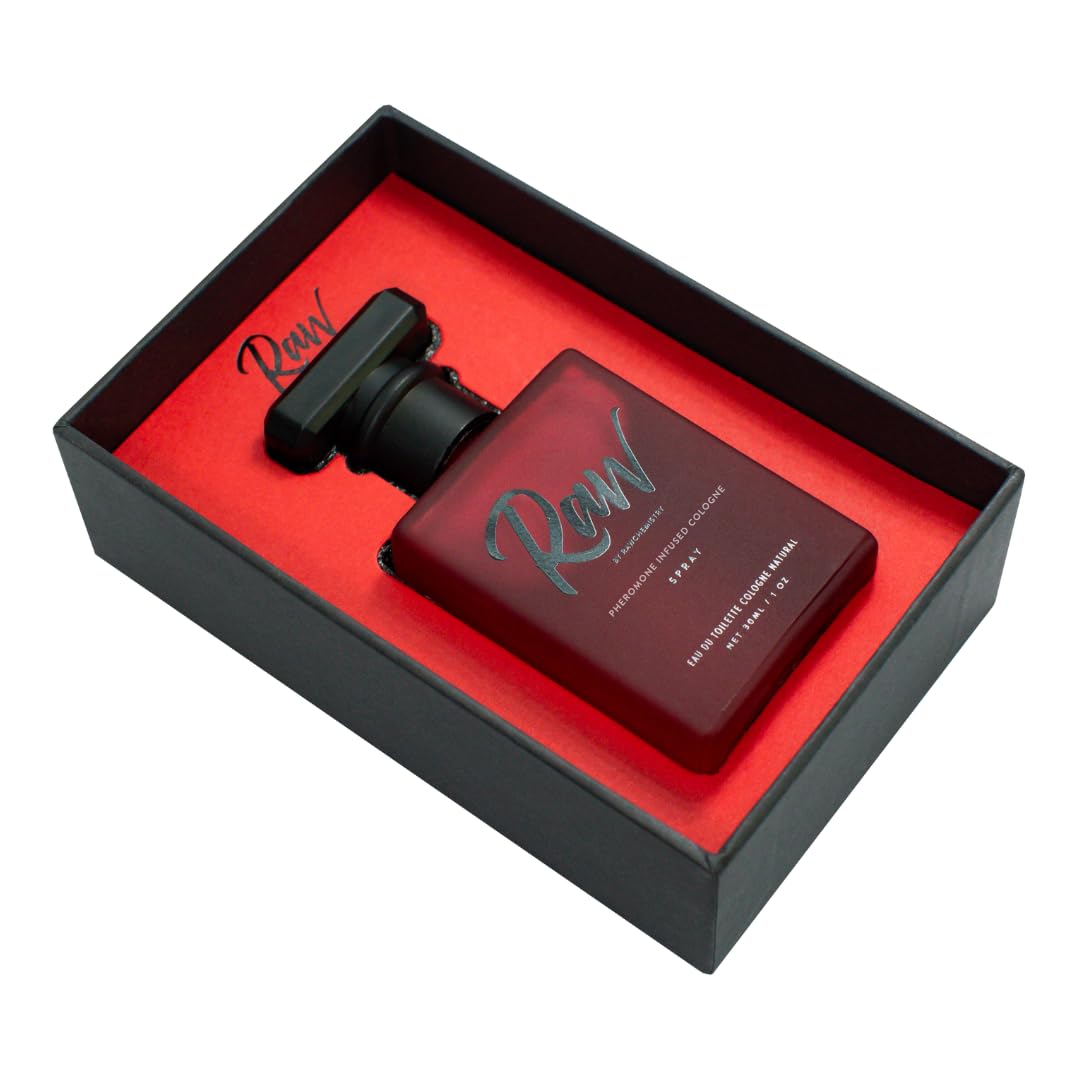 RawChemistry Raw Pheromone Infused Cologne for Men – Men's Cologne Spray Infused with Pheromones – Raw Fragrance for Men with Feromonas – Perfume con Feromonas para Hombre