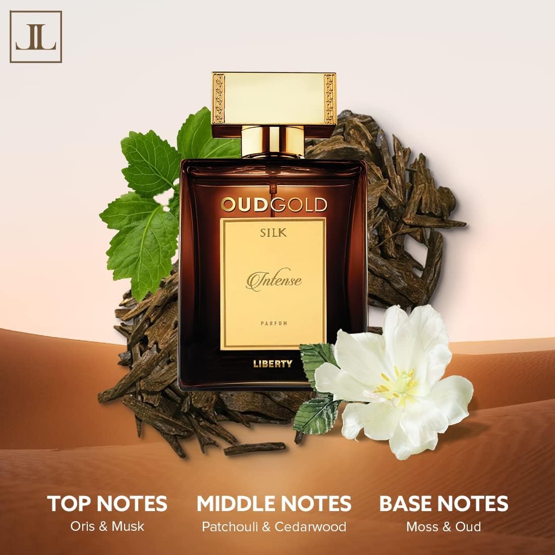 Liberty Luxury Passion Eau De Parfum for Men, Long Lasting Bold Spicy Scent Designed in France, Masculine Cologne That Draws Compliments, Perfume for mens, men's fragrances, Gift for Him 100ml 3.4Oz
