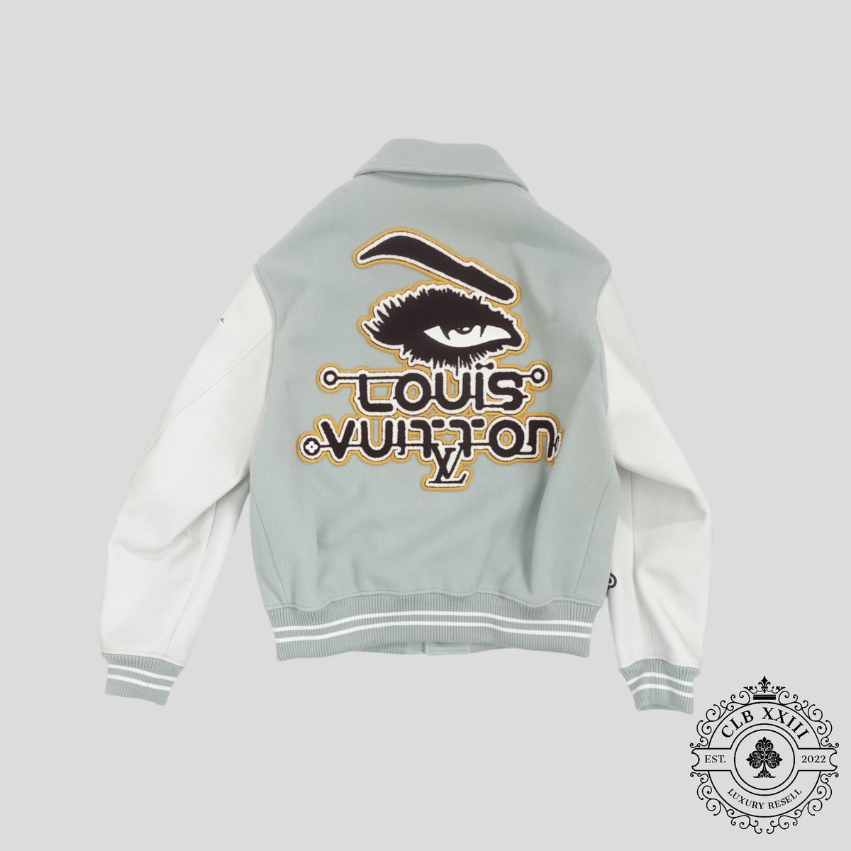 Louis Vuitton Studios Varsity Jacket in Blue