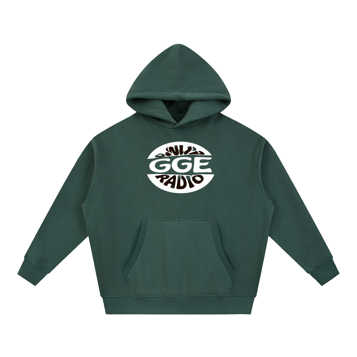 Essential Oversized Boxy Fit Fleece Hoodie