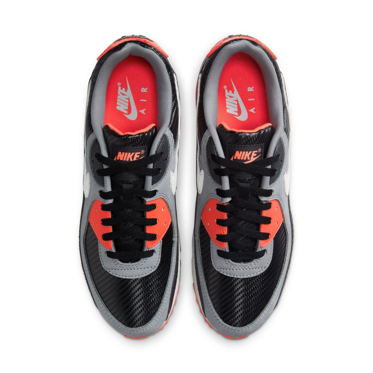 Nike Mens Air Max 90 Premium - Carboned Fiber Infrared