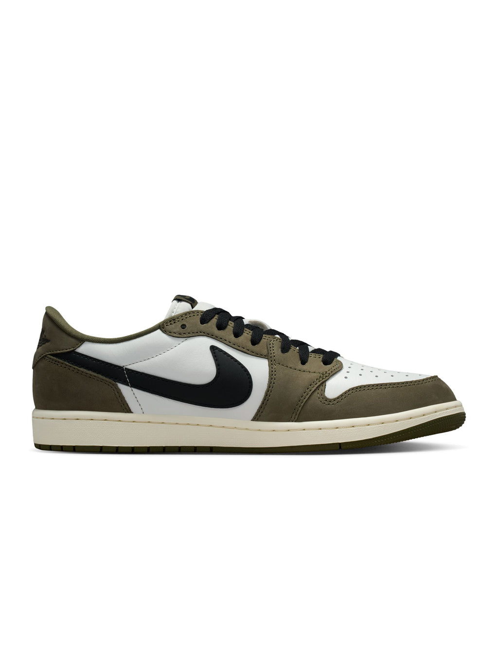 Air Jordan Mens 1 Retro Low - Medium Olive