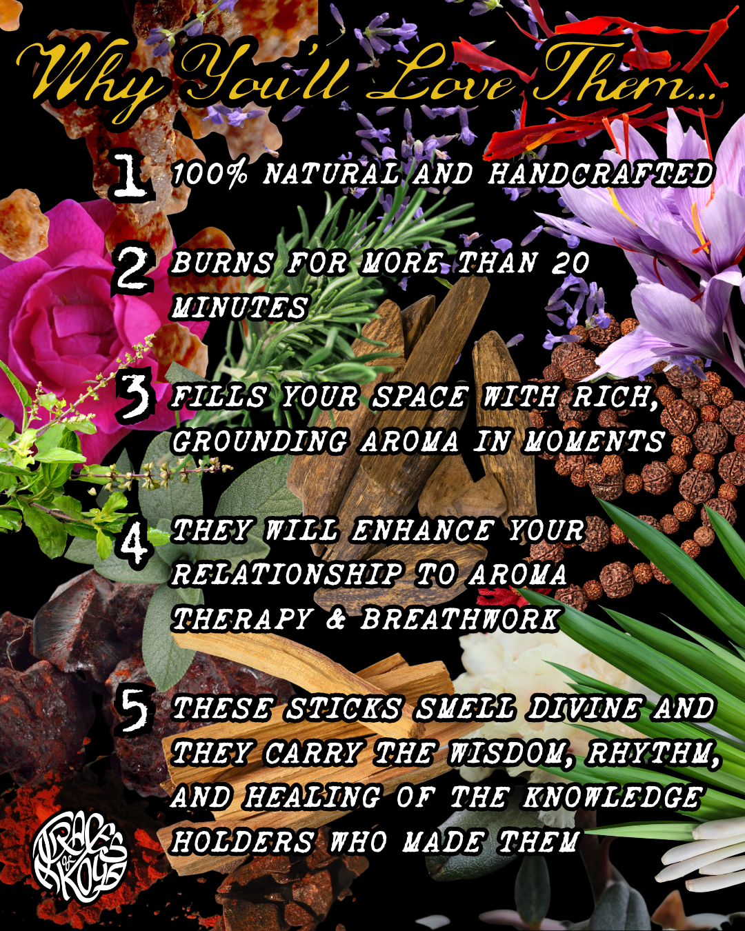 COLLECT: Authentic Sacred Natural Incense Sticks
