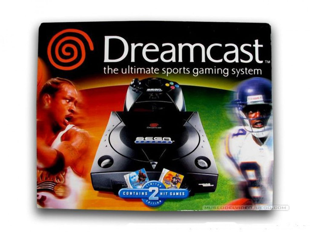 Sega Dreamcast Sports Edition Console System (DC) – In Box, Missing Telephone Cable and 2 Games – Good Condition