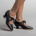 Gibson Edwardian Leather Shoes (Black)