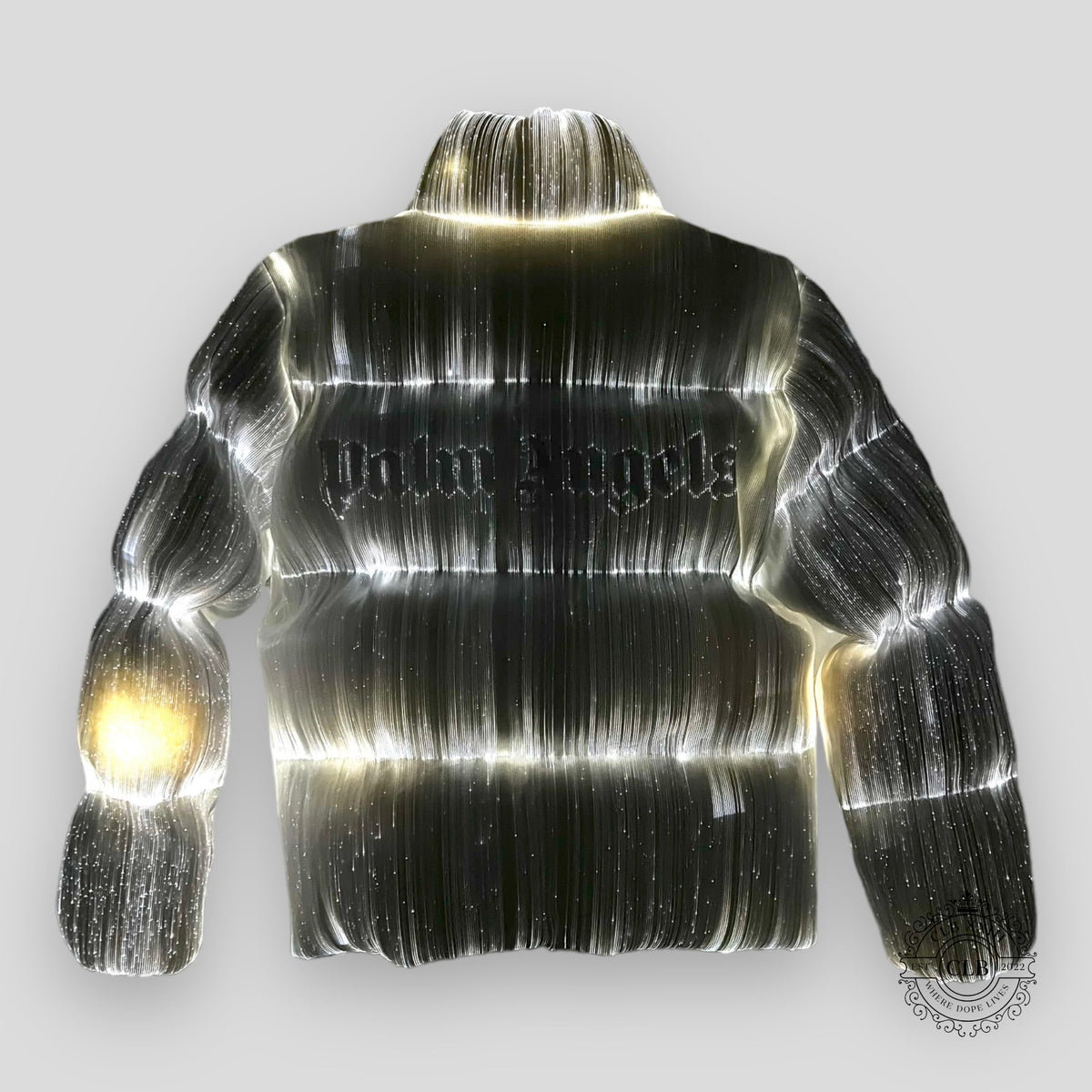 MONCLER PALM ANGELS MAYA 70 JACKET - WHITE